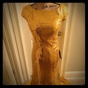 NWOT Sequin Gown